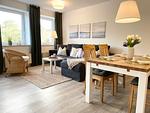 Wohnzimmer - FeWo A1.2 - Top-Hundeurlaub