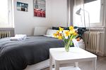 Wohnzimmer - FeWo 54 - Top-Hundeurlaub