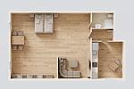 Grundriss - Ferienwohnung Holtz 4 mit Grillplatz, E-Lade Station und Liegewiese - Top-Hundeurlaub
