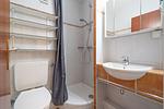 Badezimmer - Beach Apartment 7 mit Balkon, Gemeinschaftssauna und Grillplatz - Top-Hundeurlaub
