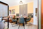 Wohnzimmer - Beach Apartment 7 mit Balkon, Gemeinschaftssauna und Grillplatz - Top-Hundeurlaub