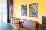 Wohnzimmer - Beach Apartment 17 mit Balkon, hundefreundlich und strandnah - Top-Hundeurlaub