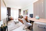 Wohnzimmer - Beach Apartment 5 mit Balkon, Gemeinschaftssauna und Grillplatz - Top-Hundeurlaub