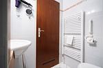 Badezimmer - Beach Apartment 5 mit Balkon, Gemeinschaftssauna und Grillplatz - Top-Hundeurlaub