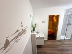 Bad mit eigener Sauna, Dusche und Badewanne - Meerglück (50.0.M) - Top-Hundeurlaub