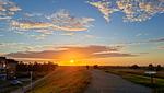 Sonnenuntergang auf dem Deich - Meerglück (50.0.M) - Top-Hundeurlaub