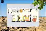 Grundriss - Ferienhaus Waldhaus 6 - Top-Hundeurlaub