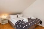 Schlafzimmer - Villa Seeland App. 07 nur 100 Meter zum Strand mit Dusche - Top-Hundeurlaub