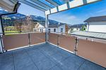 Balkon mit Aussicht in die Berge - Happy Aich 3 by Alpenidyll Apartments - Top-Hundeurlaub
