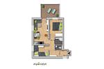Grundriss 2D Plan - Happy Aich 3 by Alpenidyll Apartments - Top-Hundeurlaub
