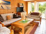 Wohnzimmer - Ferienhaus Scholle - Top-Hundeurlaub