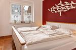 Schlafzimmer - Ferienwohnung Gartenland C2 - Top-Hundeurlaub
