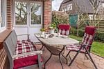 Terrasse - Ferienwohnung Gartenland C2 - Top-Hundeurlaub