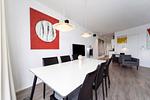 Essbereich mit Blick zum Wohnbereich - Promenadenvilla 03 Wohnung 07 - Top-Hundeurlaub