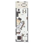 Grundriss - Promenadenvilla 03 Wohnung 07 - Top-Hundeurlaub