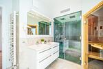 Badezimmer mit Dusche - Promenadenvilla 03 Wohnung 09 - Top-Hundeurlaub