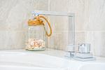 Badezimmer mit Dekoratives Detail - Promenadenvilla 03 Wohnung 09 - Top-Hundeurlaub