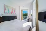 1. Schlafzimmer mit Doppelbett - Promenadenvilla 03 Wohnung 10 - Top-Hundeurlaub