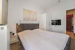 2. Schlafzimmer mit Doppelbett - Promenadenvilla 03 Wohnung 10 - Top-Hundeurlaub