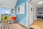 Fassade / Eingang - Ferienwohnung Seeschwalbe Olpenitz - Top-Hundeurlaub