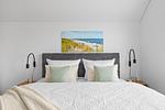 Schlafzimmer - Ferienwohnung Seeschwalbe Olpenitz - Top-Hundeurlaub