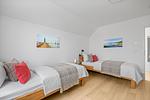 Schlafzimmer - Ferienwohnung Seeschwalbe Olpenitz - Top-Hundeurlaub