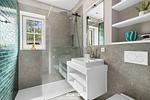 Badezimmer - Ferienwohnung TheViewA01 Küstenglück Dagebüll - Top-Hundeurlaub