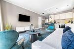 Wohnzimmer - Ferienwohnung TheViewA01 Küstenglück Dagebüll - Top-Hundeurlaub