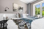 Schlafzimmer - Ferienwohnung TheViewA01 Küstenglück Dagebüll - Top-Hundeurlaub