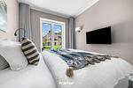 Schlafzimmer - Ferienwohnung TheViewA01 Küstenglück Dagebüll - Top-Hundeurlaub