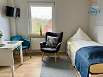 Wohnzimmer - 220 - Wohnung kleine Kajüte - Top-Hundeurlaub