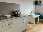 Küche / Küchenzeile - 220 - Wohnung kleine Kajüte - Top-Hundeurlaub