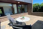 Diverse Sitz- und Ruhemöglichkeiten stehen bereit - Ferienhaus an der Au - Top-Hundeurlaub