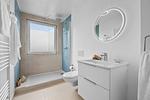 Badezimmer - Ferienwohnung Abendlicht Hörnum auf Sylt - Top-Hundeurlaub