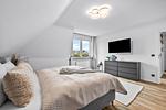 Schlafzimmer - Ferienwohnung Abendlicht Hörnum auf Sylt - Top-Hundeurlaub