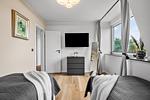 Schlafzimmer - Ferienwohnung Abendlicht Hörnum auf Sylt - Top-Hundeurlaub