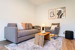 Wohnzimmer - WindStärke 7 - MeerWert - Top-Hundeurlaub