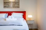 Schlafzimmer - WindStärke 7 - MeerWert - Top-Hundeurlaub