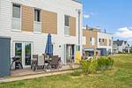 Terrasse - Ferienwohnung Rolli-Oase Olpenitz - Top-Hundeurlaub