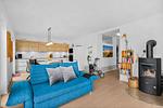 Wohnzimmer - Ferienwohnung Rolli-Oase Olpenitz - Top-Hundeurlaub