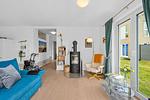 Wohnzimmer - Ferienwohnung Rolli-Oase Olpenitz - Top-Hundeurlaub