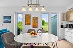 Wohnzimmer - Ferienwohnung Rolli-Oase Olpenitz - Top-Hundeurlaub