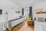 Schlafzimmer - Ferienwohnung Rolli-Oase Olpenitz - Top-Hundeurlaub