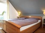 Schlafzimmer - Inselhaus Poel 2 - Top-Hundeurlaub