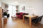 Wohnzimmer - Residenz am Balmer See, Whg. 01 - Top-Hundeurlaub