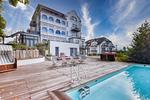 Pool - Ferienwohnung Bernstein in der Villa Rex Sellin - Top-Hundeurlaub