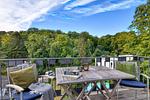 Terrasse - Ferienwohnung Bernstein in der Villa Rex Sellin - Top-Hundeurlaub