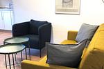 Wohnzimmer - Alter Konsumverein, App N° 3 - Top-Hundeurlaub