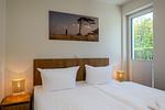 Schlafzimmer - Strandoase 1 - Top-Hundeurlaub