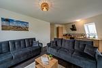 Wohnzimmer - Strandoase 5 - Penthouse (Seeblick) - Top-Hundeurlaub